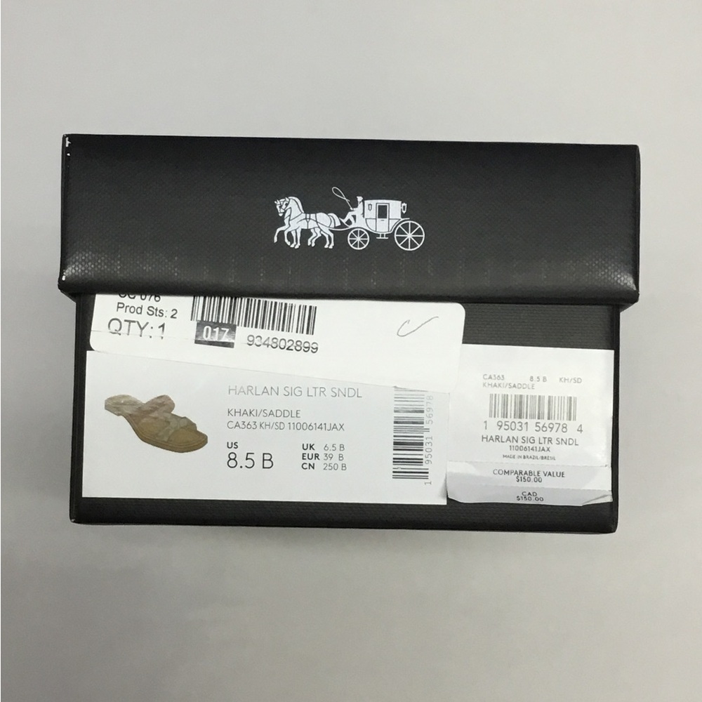 Coach Harlan Leather Sandals - Picture 5 of 5